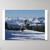 Lake Tahoe Snowboarding Poster (Voorkant)