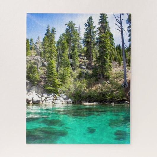 Lake Tahoe Souvenir Puzzle Legpuzzel (Verticaal)