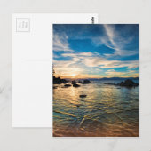 Lake Tahoe Sunset Briefkaart (Voorkant / Achterkant)