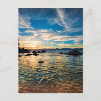 Lake Tahoe Sunset Briefkaart