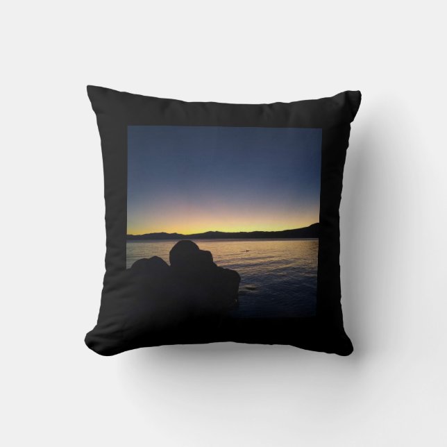 Lake Tahoe Sunset Kussen (Voorkant)