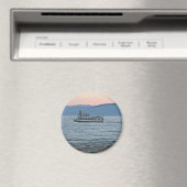 Lake Tahoe Sunset Magneet (Insitu (Vaatwasser))