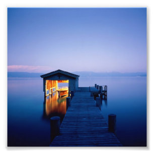 Lake Tahoe Sunset Print Foto Afdruk