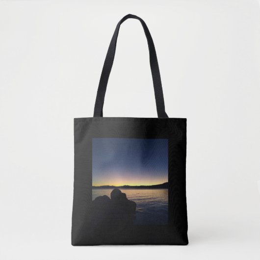 Lake Tahoe Sunset Tote Bag (Voorkant)