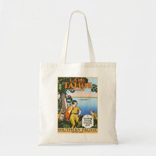 LAKE TAHOE TOTE BAG (Voorkant)