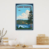 Lake Tahoe Travel Poster (Keuken)