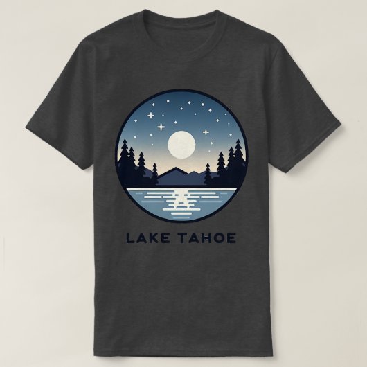 Lake Tahoe TShirt 6 (Design voorkant)