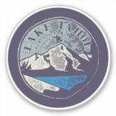 Lake Tahoe Vinyl Sticker (Voorkant)