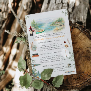 Lake Tahoe vrijgezellenweekend itinerary Kaart