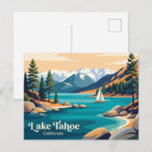 Lake Tahoe VS Briefkaart (Voorkant / Achterkant)