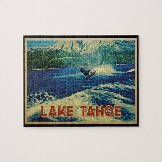 Lake Tahoe Water Skier Legpuzzel (Horizontaal)