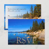 Lake Tahoe Wedding RSVP (Voorkant / Achterkant)