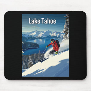 Lake Tahoe Winter Skivakantie Muismat