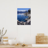 Lake Tahoe Winter Stilwater 2 Poster (Keuken)
