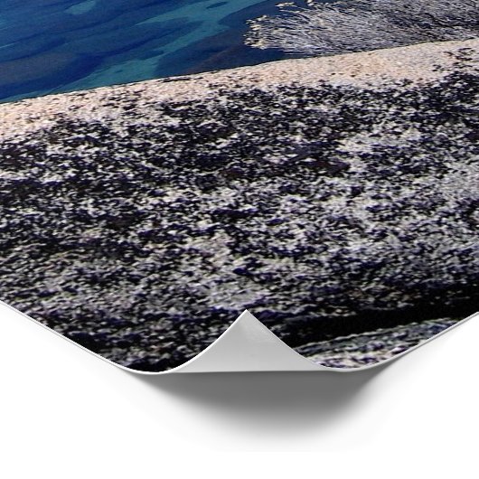 Lake Tahoe Winter Stilwater 2 Poster (Hoek)