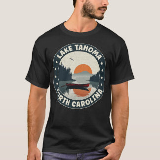 Lake Tahoma North Carolina zonsondergang T-shirt