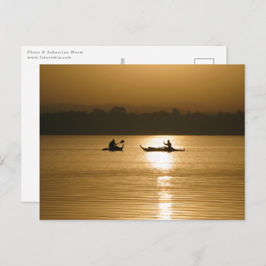 Lake Tana Ethiopia Briefkaart (Voorkant / Achterkant)