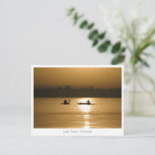 Lake Tana Ethiopia Briefkaart (Staand voorkant)