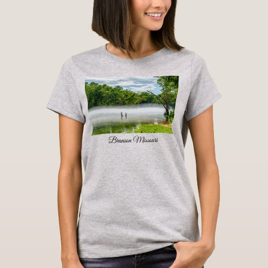 Lake Taneycomo Summer Fog T-Shirt (Voorkant)