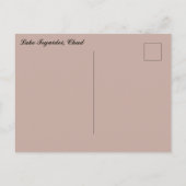 Lake Teguidei Chad Briefkaart (Achterkant)