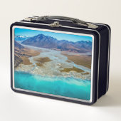 Lake Tekapo en Southern Alps, Nieuw-Zeeland (Voorkant)