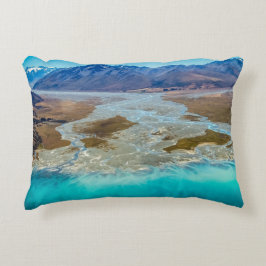 Lake Tekapo en Southern Alps, Nieuw-Zeeland Accent Kussen