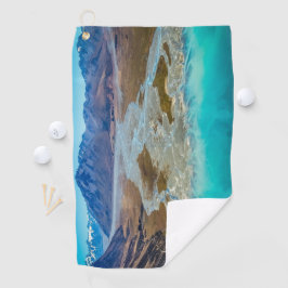 Lake Tekapo en Southern Alps, Nieuw-Zeeland Golfhanddoek
