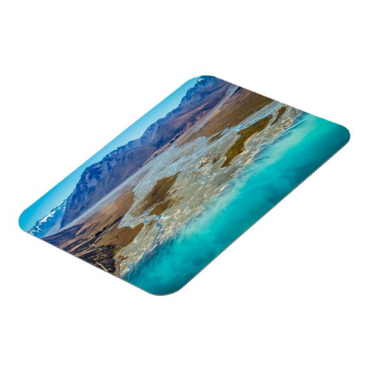 Lake Tekapo en Southern Alps, Nieuw-Zeeland Magneet (Linkerzijde)