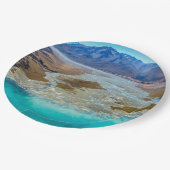 Lake Tekapo en Southern Alps, Nieuw-Zeeland Papieren Bordje (Gekanteld)