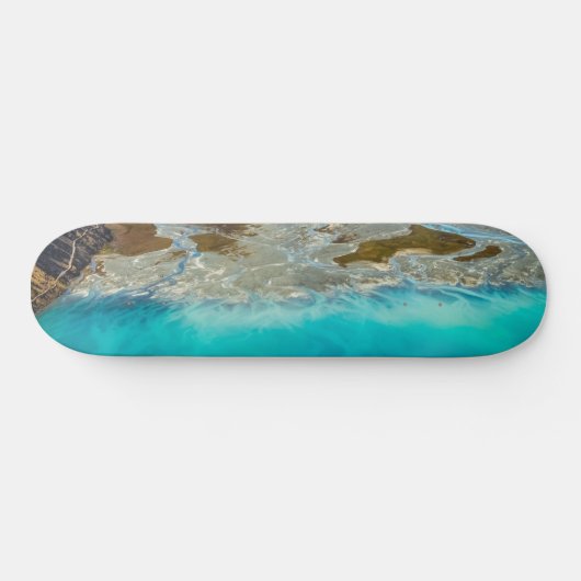 Lake Tekapo en Southern Alps, Nieuw-Zeeland Persoonlijk Skateboard (Horizontaal)