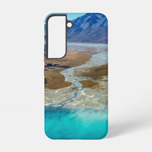 Lake Tekapo en Southern Alps, Nieuw-Zeeland Samsung Galaxy Hoesje (Achterkant)