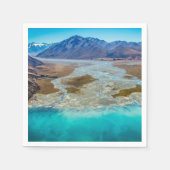 Lake Tekapo en Southern Alps, Nieuw-Zeeland Servet (Voorkant)