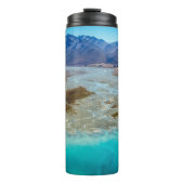 Lake Tekapo en Southern Alps, Nieuw-Zeeland Thermosbeker (Voorkant)