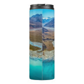Lake Tekapo en Southern Alps, Nieuw-Zeeland Thermosbeker (Achterkant)