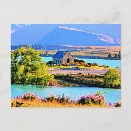 Lake Tekapo, Nieuw-Zeeland Briefkaart (Voorkant)