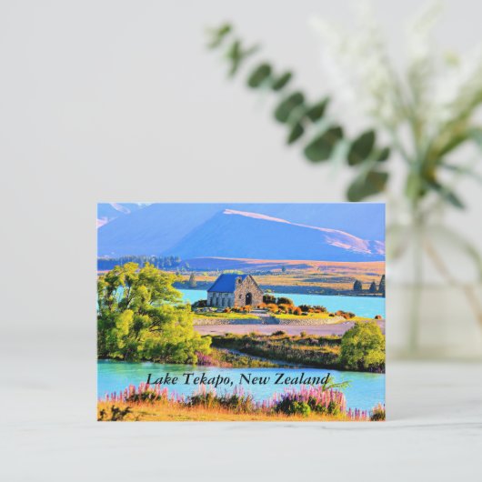 Lake Tekapo, Nieuw-Zeeland Briefkaart (Staand voorkant)