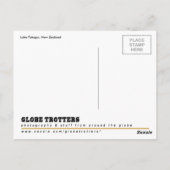 Lake Tekapo, Nieuw-Zeeland Briefkaart (Achterkant)