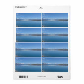 Lake Tekapo, Nieuw-Zeeland Etiket (Full Sheet)