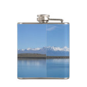 Lake Tekapo, Nieuw-Zeeland Heupfles (Achterkant)