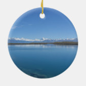 Lake Tekapo, Nieuw-Zeeland Keramisch Ornament (Achterkant)