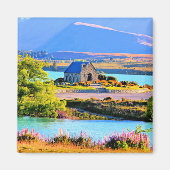 Lake Tekapo, Nieuw-Zeeland Magneet (Voorkant)