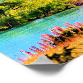 Lake Tekapo, Nieuw-Zeeland Poster (Hoek)