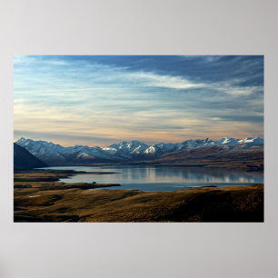 Lake Tekapo, Nieuw-Zeeland Poster