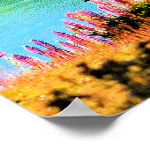 Lake Tekapo, Nieuw-Zeeland Poster (Hoek)