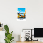 Lake Tekapo Nieuw-Zeeland Reisprint Poster (Thuiskantoor)