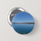Lake Tekapo, Nieuw-Zeeland Ronde Button 5,7 Cm (Voorkant /achterkant)