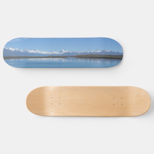 Lake Tekapo, Nieuw-Zeeland Skateboard (Horizontaal)