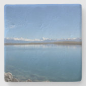 Lake Tekapo, Nieuw-Zeeland Stenen Onderzetter (Voorkant)