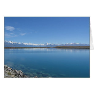 Lake Tekapo, Nieuw-Zeelands Wenskaart