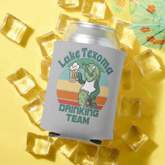 Lake Texoma Drink team past zich aan voor elk meer Blikjeskoeler (Insitu Zomer)